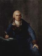 Anton Graff Portrat eines Mannes oil painting on canvas